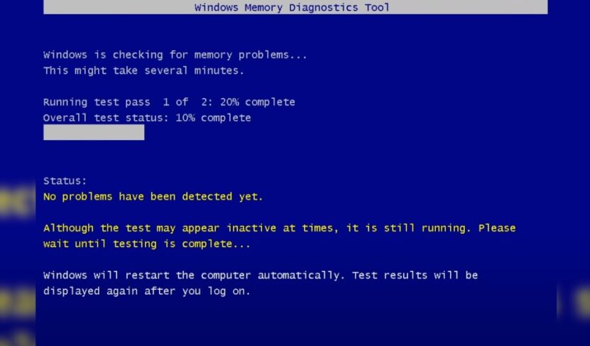 Windows Memory Diagnostic